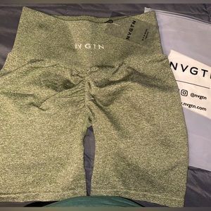 New nvgtn scrunch shorts